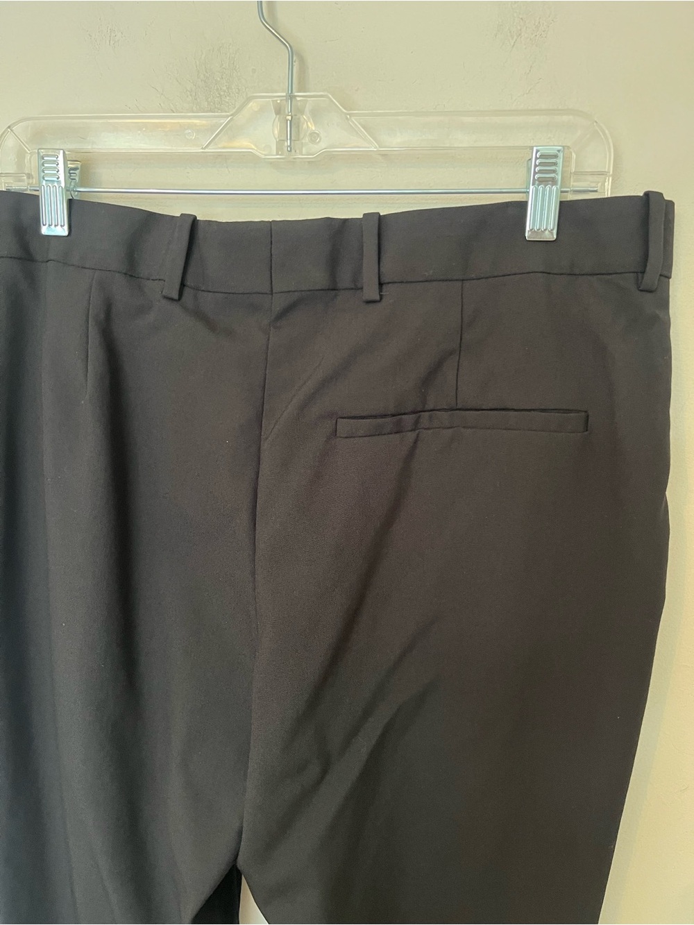 COS 100% Wool Tailored Dress Pants Black Career Office 36R The Boys - Picture 7 of 13
